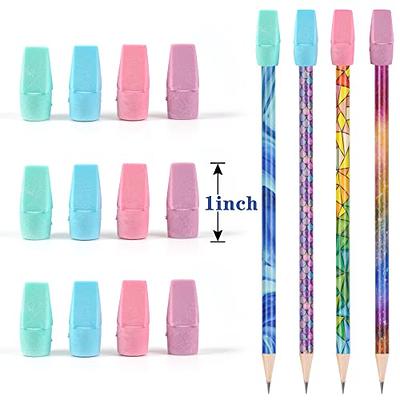 24 Pcs Cute Rubber Erasers Colored Kawaii Erasers Pencil Eraser