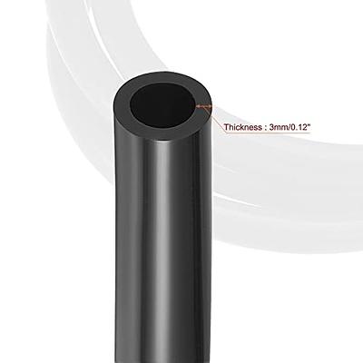 MECCANIXITY Vacuum Silicone Tubing Hose 5/32 ID 1/8 Wall Thick 10ft Black  High Temperature for Engine