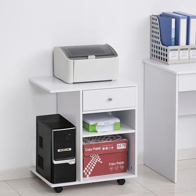 White Monitor Stand With Drawer - Brightroom™ : Target