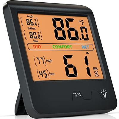 VIVOSUN Digital Indoor Thermometer and Hygrometer with Humidity