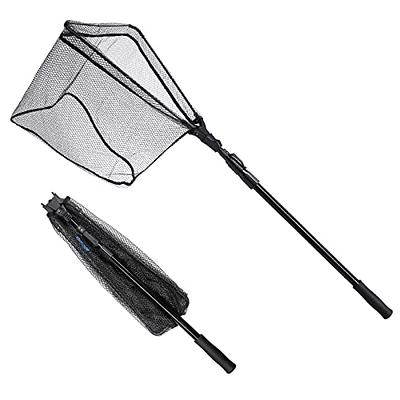 Zerodis Fishing Landing Net Fishing Aquarium Waterproof Soft