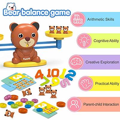 Bmag Counting Bears with Matching Sorting Cups, Preschool Learning Toys  Color Recognition and Math Learning Games, STEM Educational Toy Gift for  Kids Age 3 4 5 Year Old Boys Girls - Yahoo Shopping