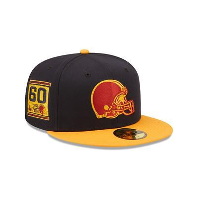 New Era Navy/Gold Chicago Bears 100th Anniversary 59FIFTY Fitted Hat