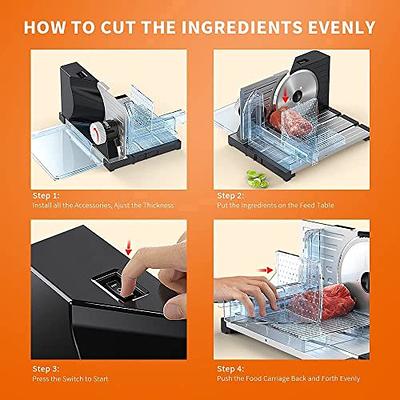 Multipurpose Cheese And Food Slicer With Adjustable Thickness Dial