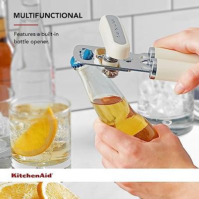 KitchenAid Classic Multifunction Can Opener / Bottle Opener, 8.34-Inch,  Almond Cream - Yahoo Shopping