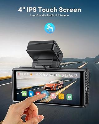 AZDOME 4K Dash Cam with WiFi App Control, 3'' IPS Screen Dashboard Cam ·  DISCOUNT BROS