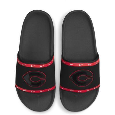 Youth ISlide x BreakingT Patrick Mahomes Red NFLPA Two-Time Super Bowl Champions Slide Sandals