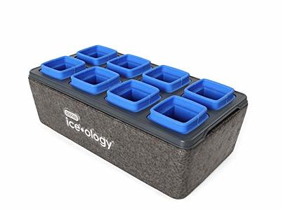 Silicone Ice Tray / Mold - 2 Cube - 4 Molds - 1 Count Box