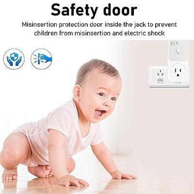 Refrigerator Surge Protector, Ortis Double Outlet Voltage  Protector for Home Appliances with Time Delay, Protects Against Brownout,  Spike, Instant Surge All Voltage Abnormalities, black : Electronics