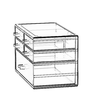 Acrylic 5 Drawer Organizer