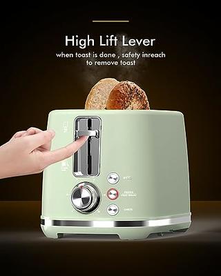 Longdeem Cordless Stainless Steel Kettle and 2-Slice Toaster Set with  Adjustable Browning Control - Modern Design, Pastel Green - Yahoo Shopping