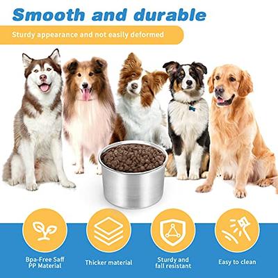 Elevated Dog Bowls,4 Adjustable Heights,Raised Dog Bowl Stand with 2  Stainless Steel Dog Food Bowls,for Large Medium Small Dogs - AliExpress