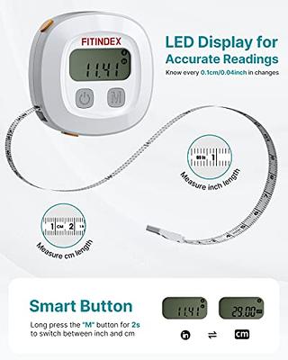Lightstuff Digital Body Tape Measure - Smart Body Measuring Tape
