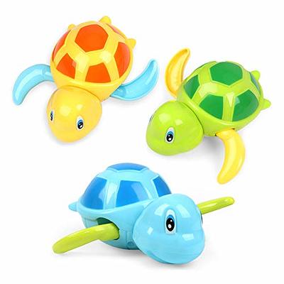 FSFHSJ Silicone Bath Toys, Squeeze Water Bathtub Toys , Eco-Friendly Mold  Free Bath Toys, BathToys for Toddlers,Pool Toys for Toddlers 1-3,Bathtub