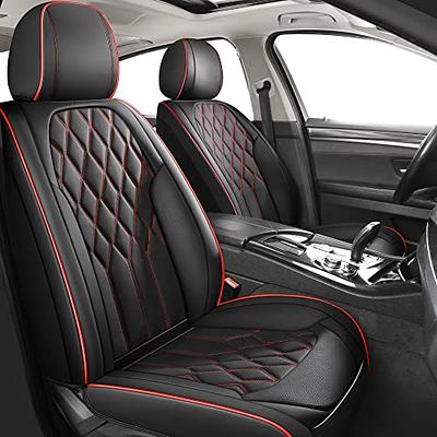 SIMPLYAUTO Car Front Seat Cushion Cover Protector Universal Size Fit Plush  Car Front Seat Cover For