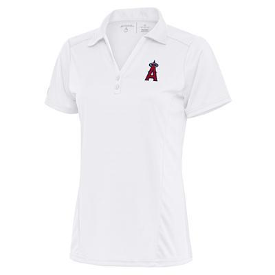 Men's Antigua White Los Angeles Rams Par Polo