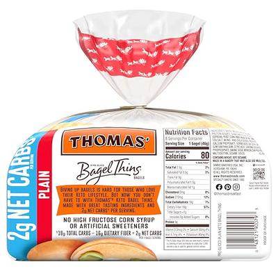 Thomas Keto Bagel Thins, 8 Count 13 Oz - (2 Pack) - Yahoo Shopping