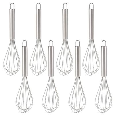 Martha Stewart Stainless Steel 2-Piece 12 Whisk Set, Balloon & Flat Whisk