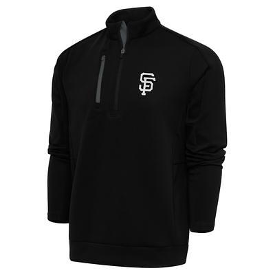 Men's San Francisco Giants 1/4 Zip Pullover Sweater