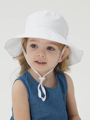 BIKINX Baby Sun Hat Toddler Bucket Hat Wide Brim Kids Beach Hats UPF 50+ Sun  Protective for Boys Girls White - Yahoo Shopping