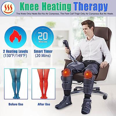 CINCOM Leg Massager for Circulation Air Compression Calf Massager with 2  Modes 3 Intensities and Helpful for RLS and Edema Muscles Relaxation (FSA  or HSA Approved) - CINCOM