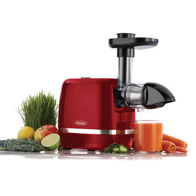 CRANDDI Mini Juicer Compact Masticating Slow Juicer Cold Press