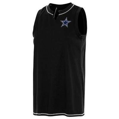 Dallas Cowboys Antigua Women's Tribute Sleeveless Polo - Navy