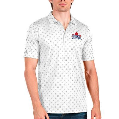 Men's Antigua White New Orleans Saints Compass Polo - Yahoo Shopping