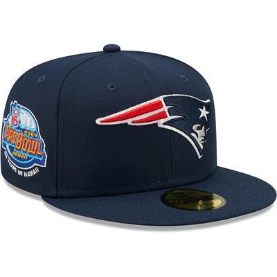 New England Patriots New Era 2023 Sideline Historic 59FIFTY Fitted Hat -  Cream/Royal