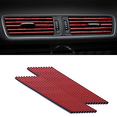 SINGARO 20 Pieces Car Air Conditioner Air Outlet Decorative Strips,  Bendable DIY Decorative Strips, Universal for Most Air Outlets, Car  Interior Accessories (Bright Red) - Yahoo Shopping