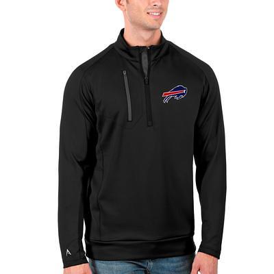 Men's Dunbrooke Black Detroit Lions Craftsman Thermal-Lined Full-Zip Hoodie