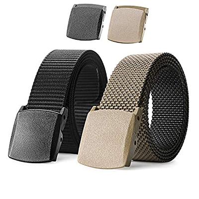 JASGOOD Men Tactical Belt, Military Style Webbing Riggers Web Belt Hea –  JASGOOD OFFICIAL