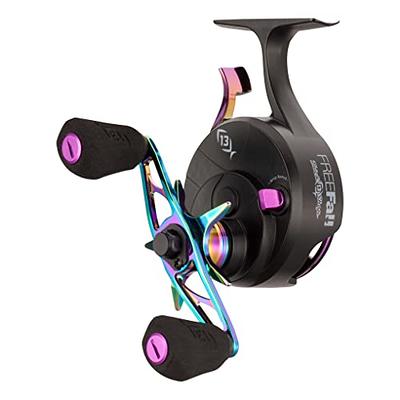 Inline Ice Fishing Reel - 2.5:1 Gear Ratio - Right Hand Retrieve - Magnetic  Drag