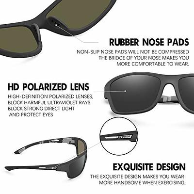 RIVBOS Sunglasses for Men Women Polarized UV Protection Sports Fishing Driving Shades Cycling RB833