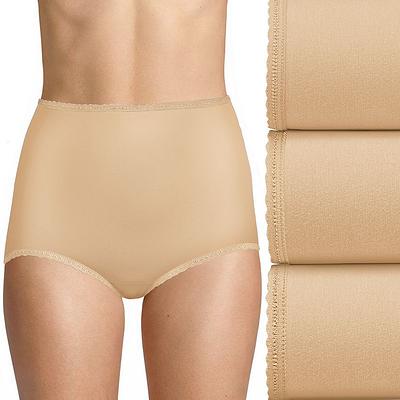 Women's Bali® Skimp Skamp 3-Pack Brief Panty Set DFA633, Size: 7, Lt Beige  - Yahoo Shopping