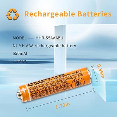 Panasonic/Sanyo Eneloop AAA 4x piles NiMH rechargeables, 750mAh