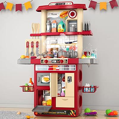 Play Kitchen Appliances Toys - Kids Kitchen Playset Accessories
