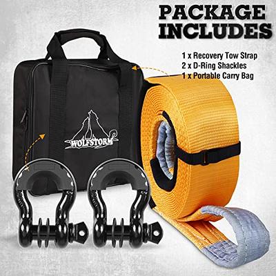15 ft x 5/8 in Poly-Blend Braided Tow Rope w/Tri-Hook