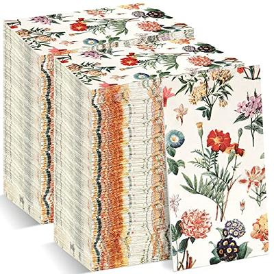 50 PCS Floral Paper Napkins Watercolor Flower Guest Napkins 3-Ply  Disposable Dinner Napkins Decorative Paper Hand Towels for Wedding Bridal  Baby Shower Tea Party Birthday, 4.3 x 7.9 Inch - Yahoo Shopping