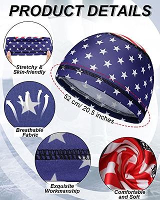 9 Pcs Cooling Skull Cap Camo Liner Sweat Wicking Cap Lightweight Cycling  Cap Running Head Cap for Men Women(National Flag Color) - Yahoo Shopping