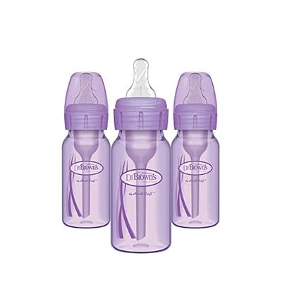 Dr. Brown - 4Pk Narrown Breastmilk Collection Bottles, 4 Oz