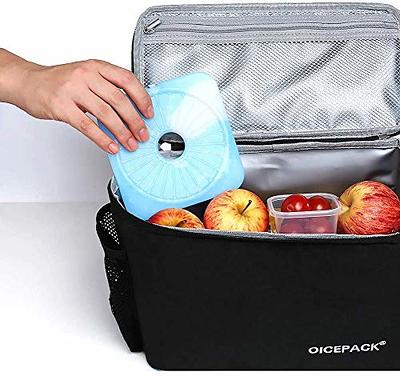 Healthy Packers Reusable Long-Lasting Ice Packs for Kids - Slim Ice Packs  for Lunch Boxes, Lunch Bags, and Coolers - Freezer Packs for Lunch Boxes 