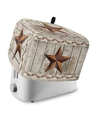 Toaster Cover, 2 Slice Toaster Cover Retro Pentagram Star Berries Farm  Vintage Wooden Board Background Kitchen Small Appliance Covers, Dust and  Machine Washable Bread Maker Cover (12w X 7.5d X 8h) 