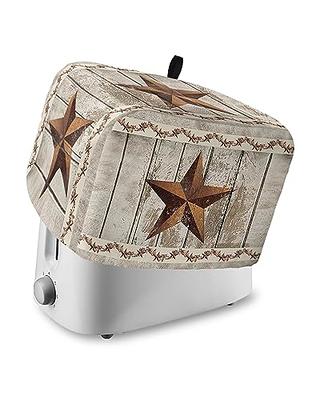 Toaster Cover, 2 Slice Toaster Cover Retro Pentagram Star Berries Farm  Vintage Wooden Board Background Kitchen Small Appliance Covers, Dust and Machine  Washable Bread Maker Cover (12w X 7.5d X 8h) 