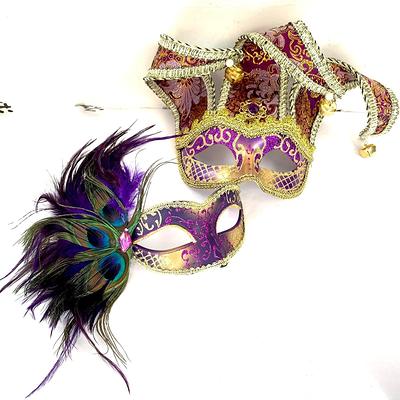 Bright Color Feathers, Colorful Mask Feathers