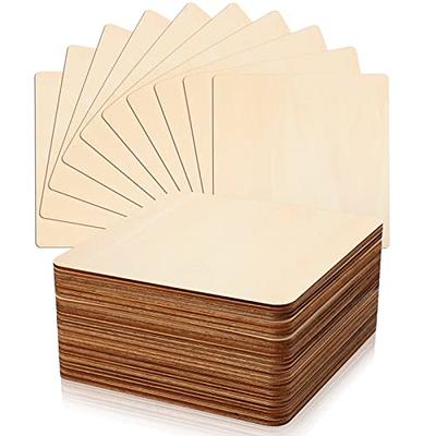 Bercoor 30 Pieces 6x6 Inch Wood Squares Unfinished Basswood Plywood Sheets  Blank Wood Squares Wooden Cutouts for DIY Crafts, Coasters, Wood Burning,  Engraving, Decorations - Yahoo Shopping