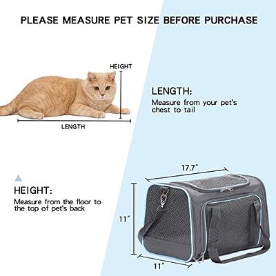 Petsfit Expandable Cat Carrier Dog Carrier Bag Outdoor Travel