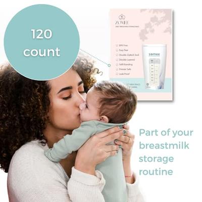 Sherr 500 Count Breastmilk Storage Bags 8 oz Breast Milk Storing Freezer  Bags for Breastfeeding with Pour Spout Thickened Design Leak Proof Double  Seal Self Standing Breastfeeding Storing Bags - Yahoo Shopping