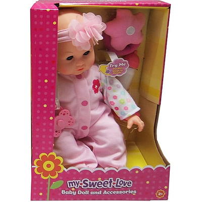 kaptajn lige Symptomer My Sweet Love 14" Baby Maggie Doll, Light Pink - Yahoo Shopping