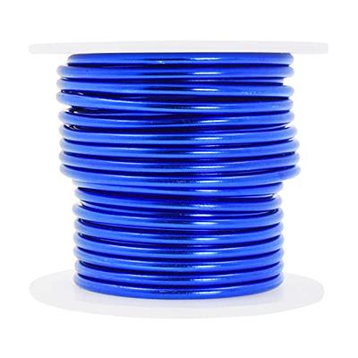 Mandala Crafts 3mm 8 Gauge True Blue Anodized Aluminum Wire for Sculpting,  Armature, Jewelry Making, Gem Metal Wrap, Garden, Colored and Soft, 1 Roll  - Yahoo Shopping